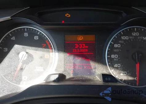 2009 Audi A4 2.0T Premium from USA, damaged, VIN WAUSF78K69N021695